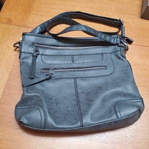 ⚡FINAL! Unbranded Charcoal Grey Cross Body Satchel